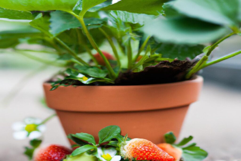 Come piantare le fragole in vaso: il segreto per un raccolto abbondante - Un'immagine rappresentativa del tema.